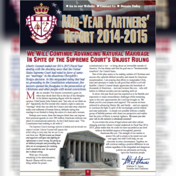 Mid-Year Partners' Report 2014-2015 